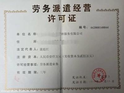 廈門勞務派遣經營許可證辦理指南 費用、機構選擇與認證服務全解析